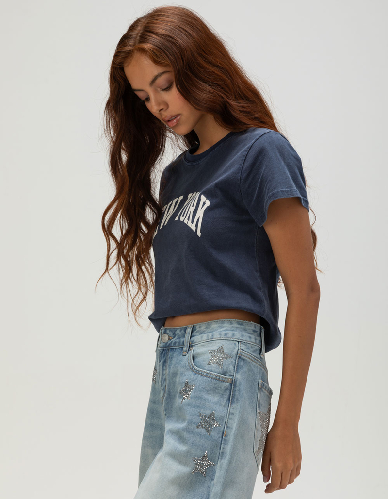 RSQ Womens New York Relaxed Tee image number 2