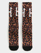 HUF Digital Leopard Mens Crew Socks image number 1