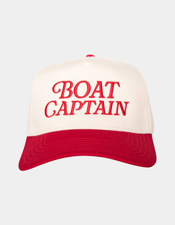 KATYDID Boat Captain Two-Toned Vintage Hat Primary Image