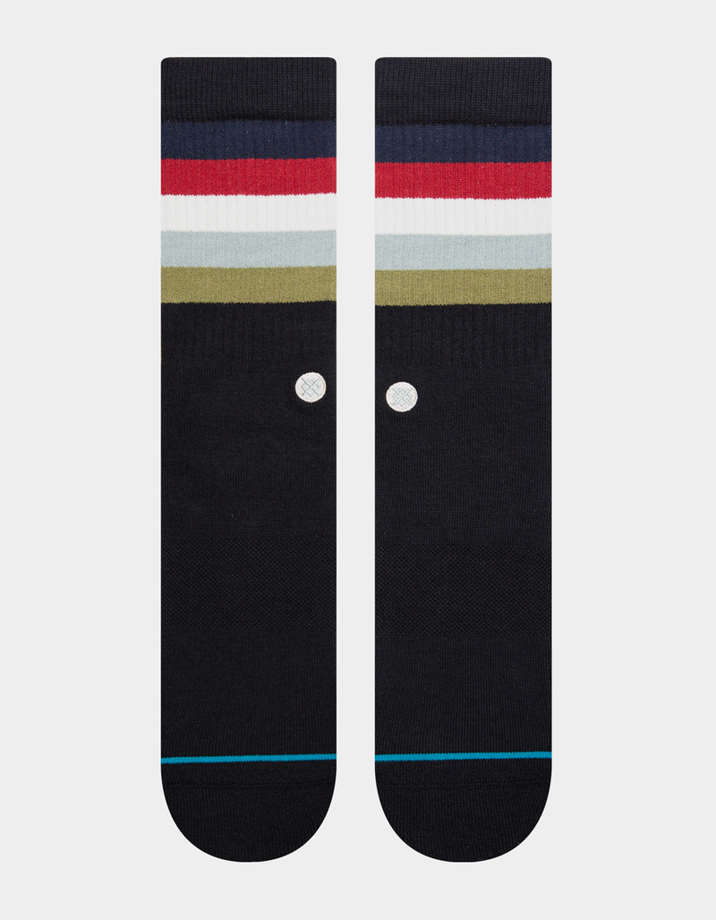 STANCE Maliboo Mens Crew Socks BLACK COMBO Tillys