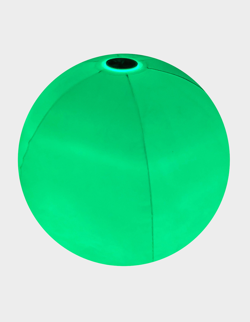 POOLCANDY Illuminated LED 13.75" Jumbo Beach Ball image number 0