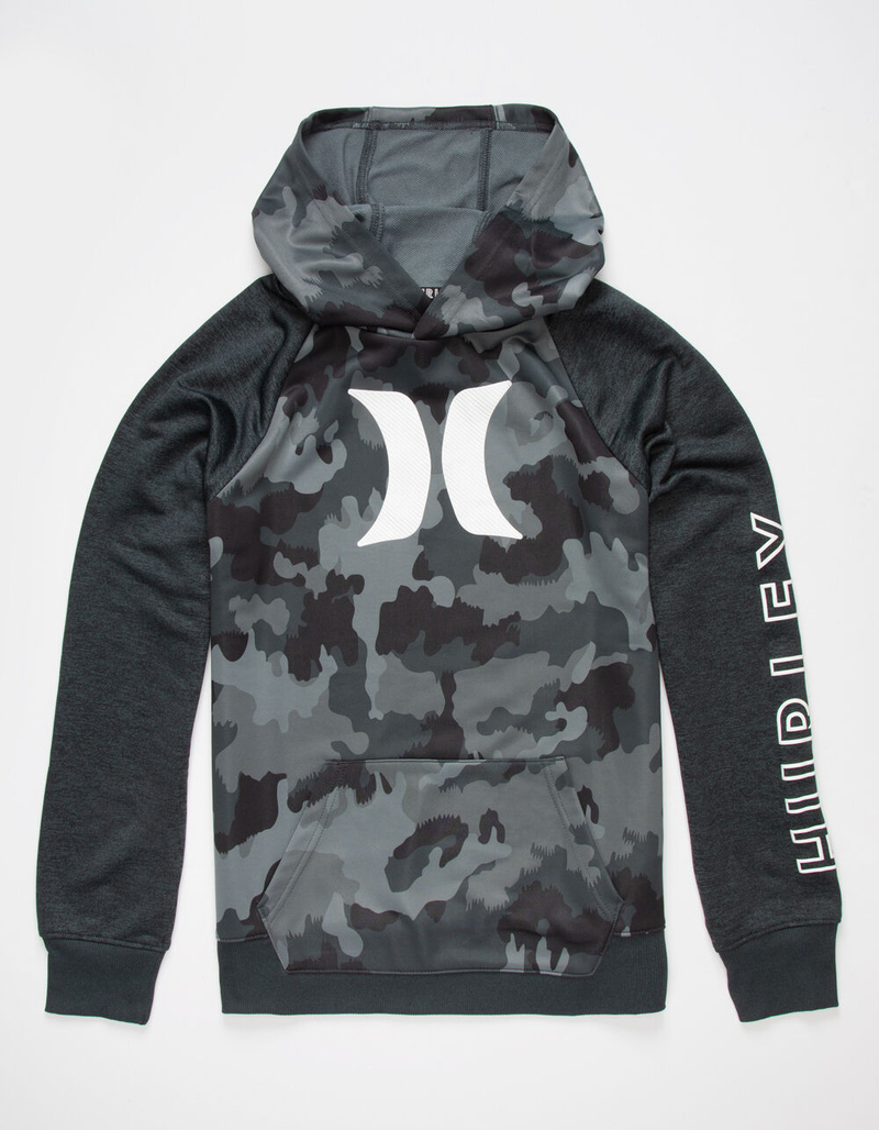 HURLEY Dri-FIT Solar Icon Boys Lightweight Hoodie image number 0