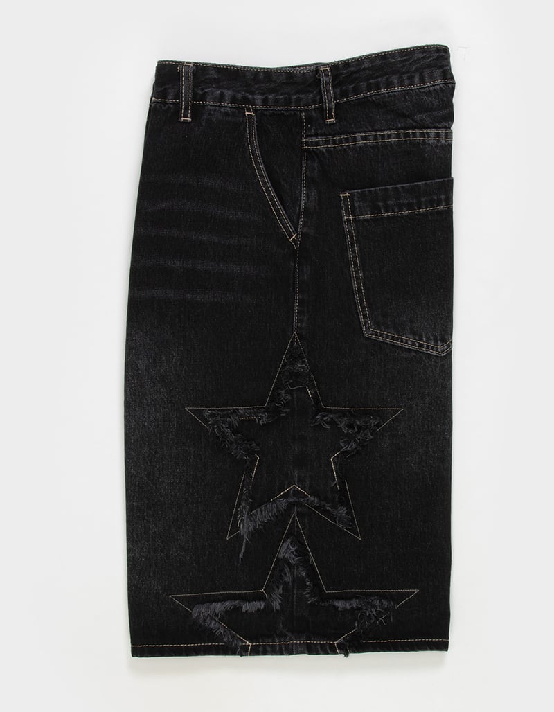 RSQ Mens Baggy Applique Jorts image number 3