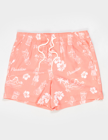 RSQ Mens Paradise 5" Swim Shorts Primary Image