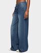 EDIKTED Tall Cory Striped Low Rise Baggy Jeans image number 2