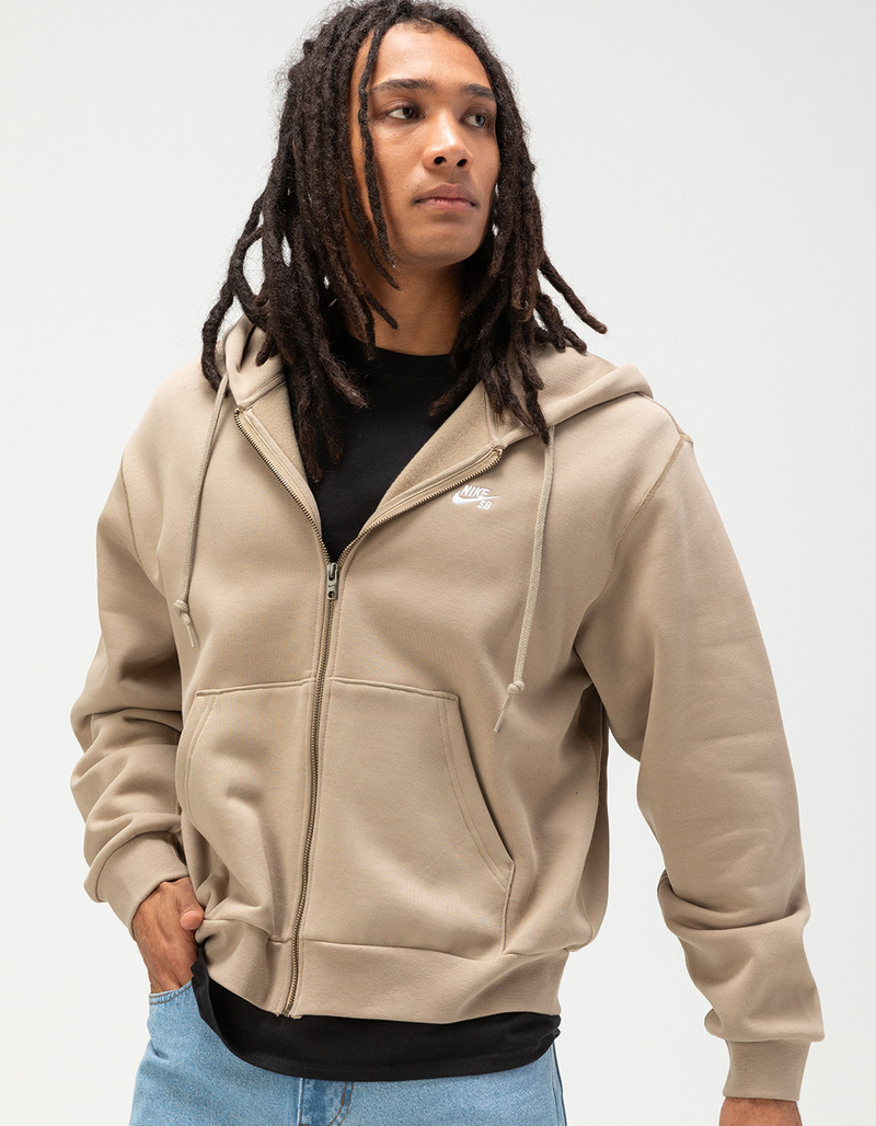 NIKE SB Essential Logo Mens Zip-Up Hoodie image number 1