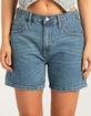 RSQ Womens High Rise Midi Shorts image number 3