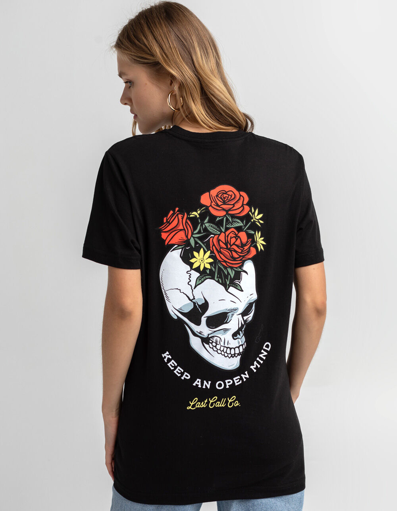 LAST CALL CO. Open Mind Womens Oversized Tee image number 0