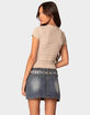 EDIKTED Tay Short Sleeve Top image number 5