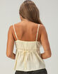RSQ Womens Henley Babydoll Cami image number 4