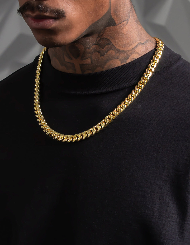 KING ICE 10mm Miami Cuban Link 24" Chain  image number 1