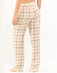 SKY & SPARROW Womens Plaid Pajama Pants image number 4
