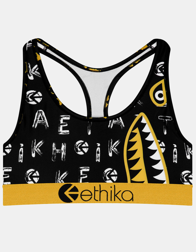 ETHIKA Bomber Word Finder Sports Bra image number 3