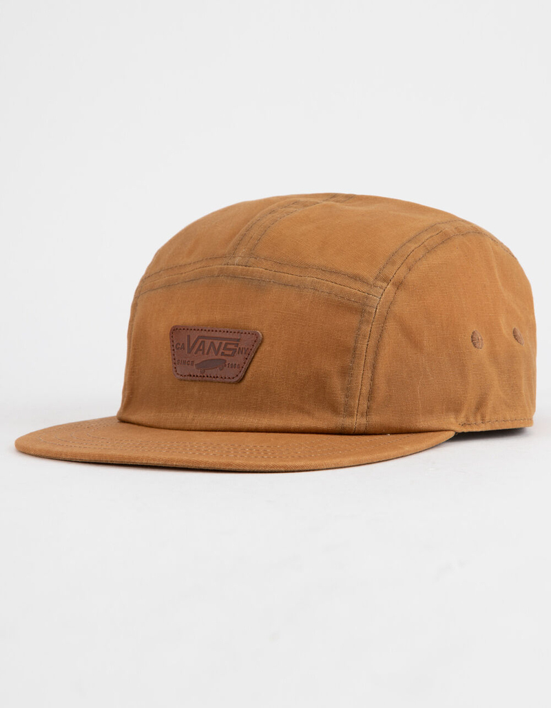 VANS Mini Full Patch Brown Mens Strapback Hat image number 0