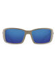 COSTA Blackfin Matte Sand & Blue Mirror Polarized Sunglasses image number 2