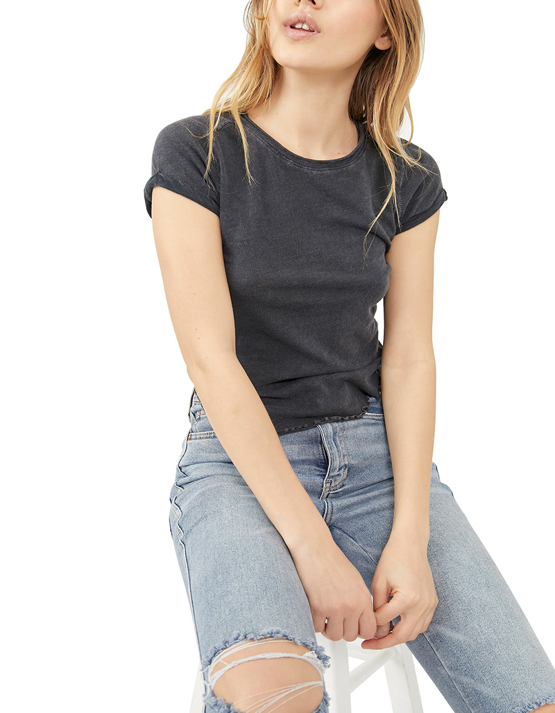 FREE PEOPLE Be My Baby Womens Baby Tee image number 0