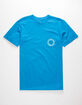 O'NEILL The Hills Blue Mens Pocket Tee image number 2