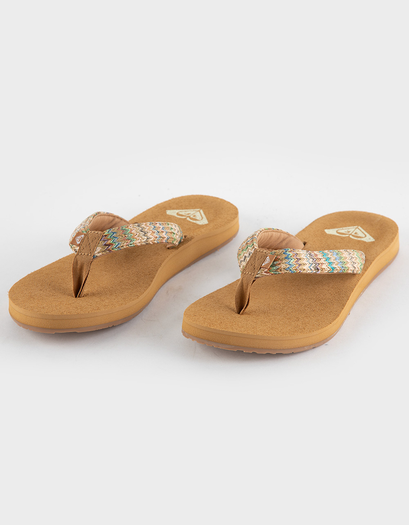 ROXY Porto Raffia II Womens Sandals image number 0