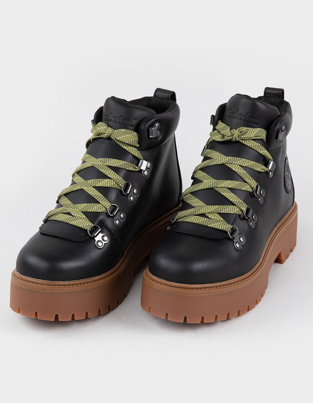 TIMBERLAND Stone Street Mid Womens Platform Hiker Boots