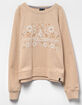 VOLCOM Bubble Stokin Girls Crewneck Sweatshirt image number 1