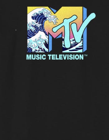 MTV Blue Wave Unisex Kids Tee Alternative Image