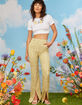 DAISY STREET Womens Split Hem Trousers image number 1