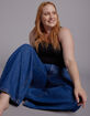 RSQ Womens High Rise Wide Leg Jeans image number 10