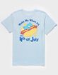 CARE BEARS Wake Me 4th Of July Unisex Tee image number 1