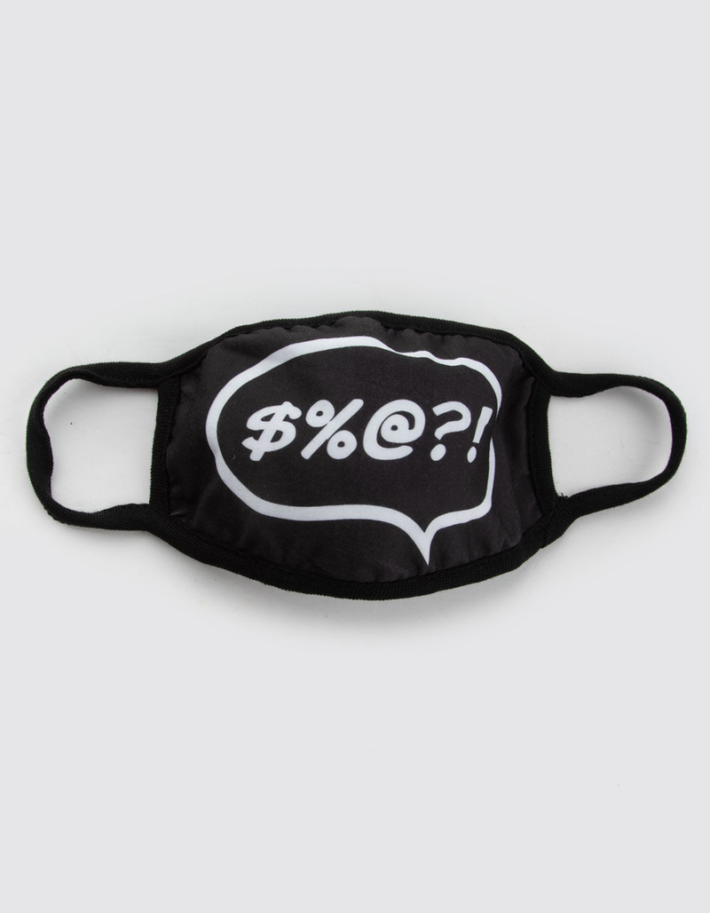 Curse Bubble Fashion Face Mask image number 0