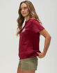 RIP CURL Wettie Flower Womens Tee image number 3