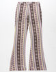 WHITE FAWN Bohemian Girls Flare Pants image number 2