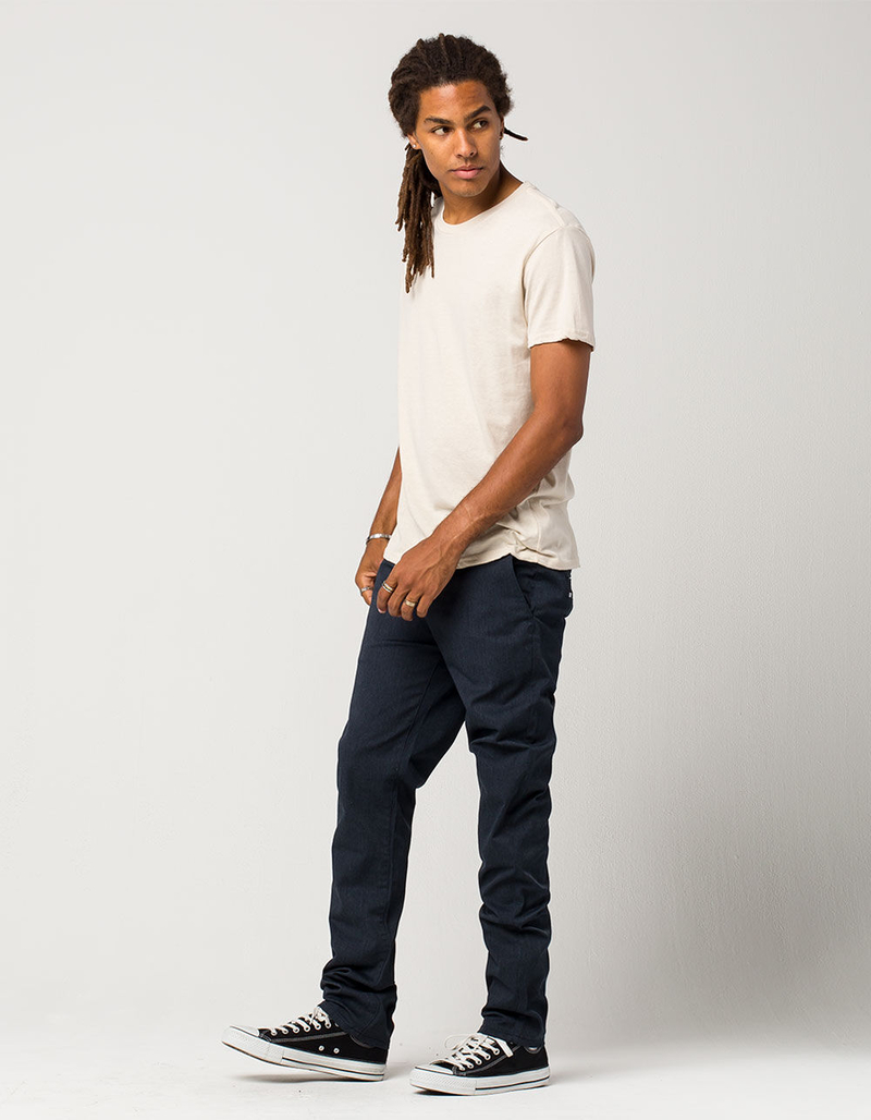 RSQ London Mens Skinny Stretch Chino Pants image number 4