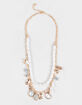 FULL TILT Layered Multi Shell Necklace image number 1