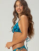 DAMSEL Hilo Texture Reversible Triangle Bikini Top image number 3