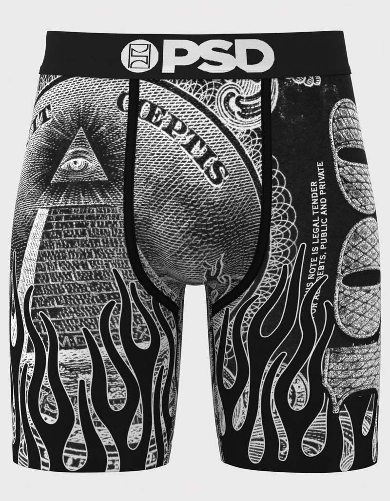 PSD Silver Band Mens Boxer Briefs image number 0