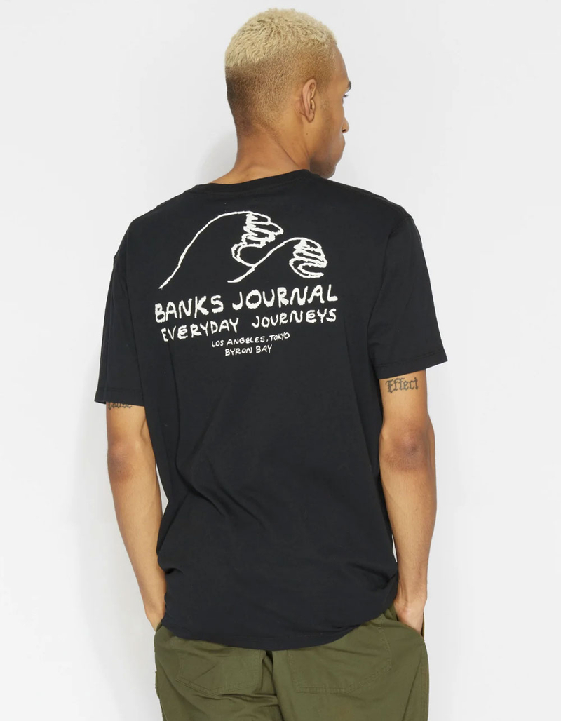 BANKS JOURNAL Cast Mens Tee image number 2
