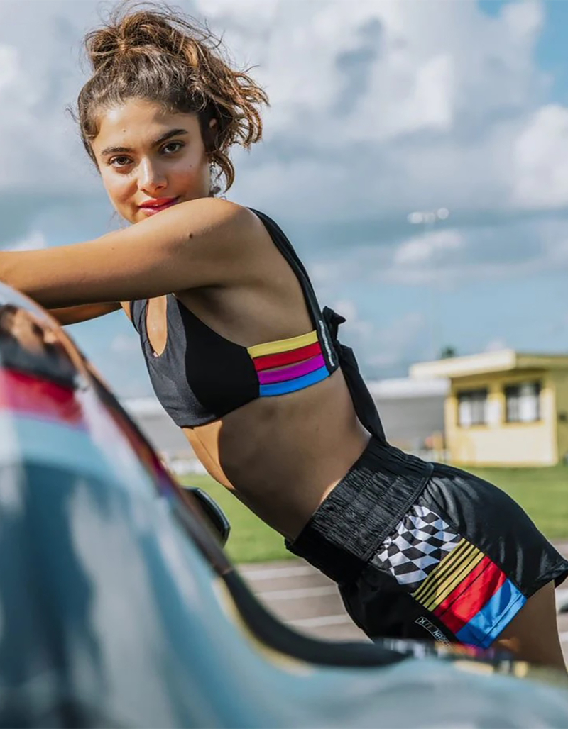HURLEY x NASCAR Womens Color Blocked Boardshorts image number 0