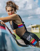 HURLEY x NASCAR Womens Color Blocked Boardshorts image number 1