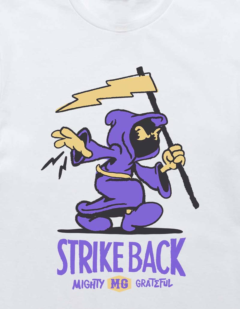 MIGHTY GRATEFUL Strike Back Unisex Tee image number 1