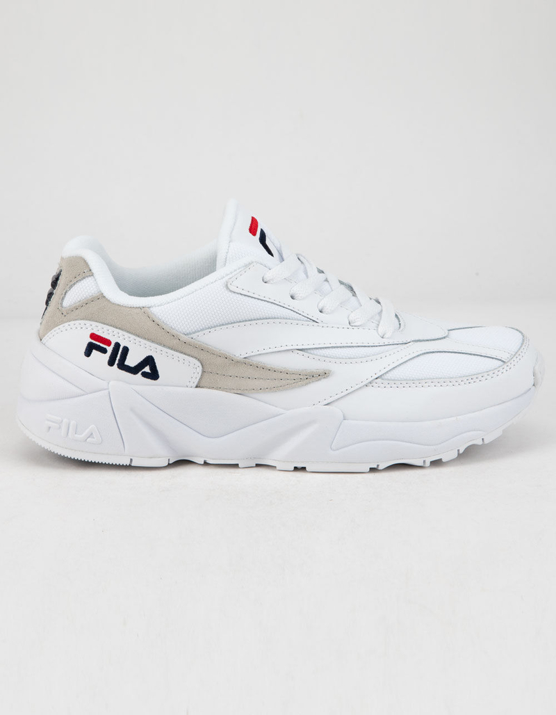 FILA V94M White & Gray Womens Shoes image number 0