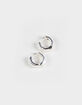 FULL TILT 14K Dipped Mini Hoop Catch Earrings image number 1
