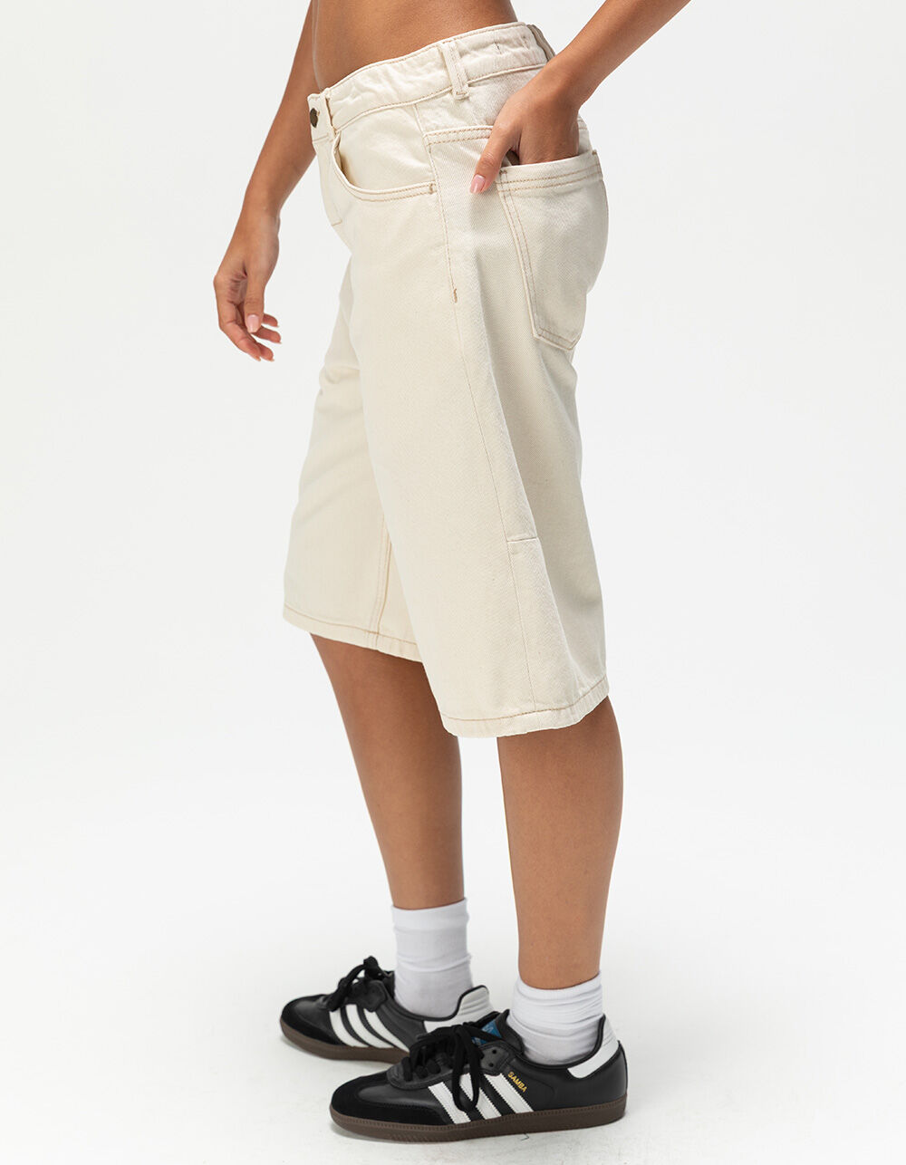 THRILLS Syd Womens Baggy Jorts - ECRU | Tillys