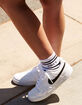 OBEY Coop Womens Black & White Socks image number 2