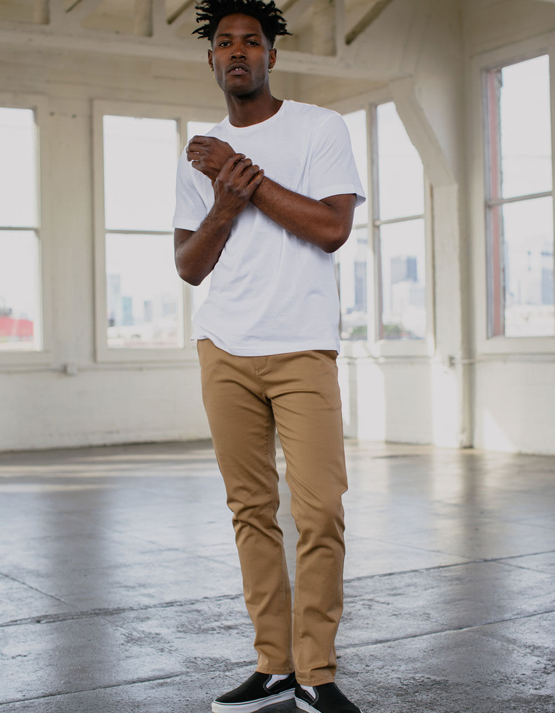 RSQ Mens Slim Chino Pants TAN Tillys