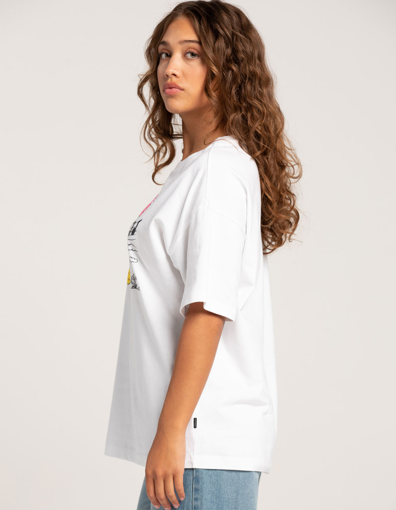 CONVERSE Block Party Womens Oversized Tee image number 1