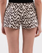 RSQ Printed Wave Womens Shorts image number 4