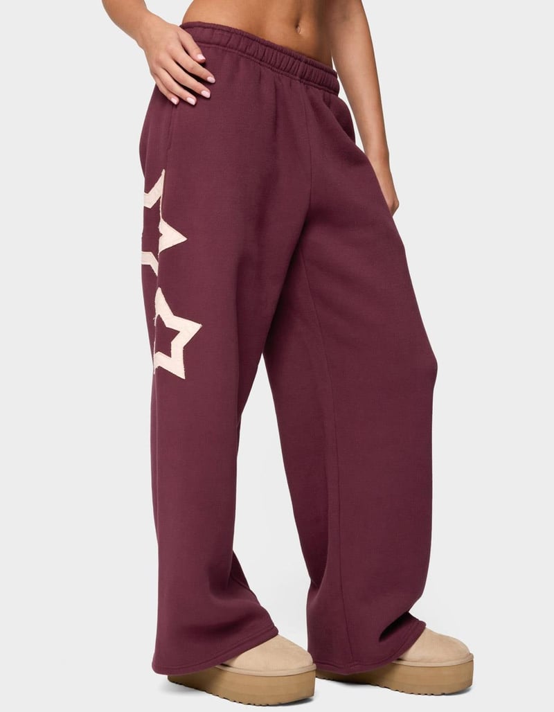 EDIKTED Starly Straight Leg Sweatpants image number 1