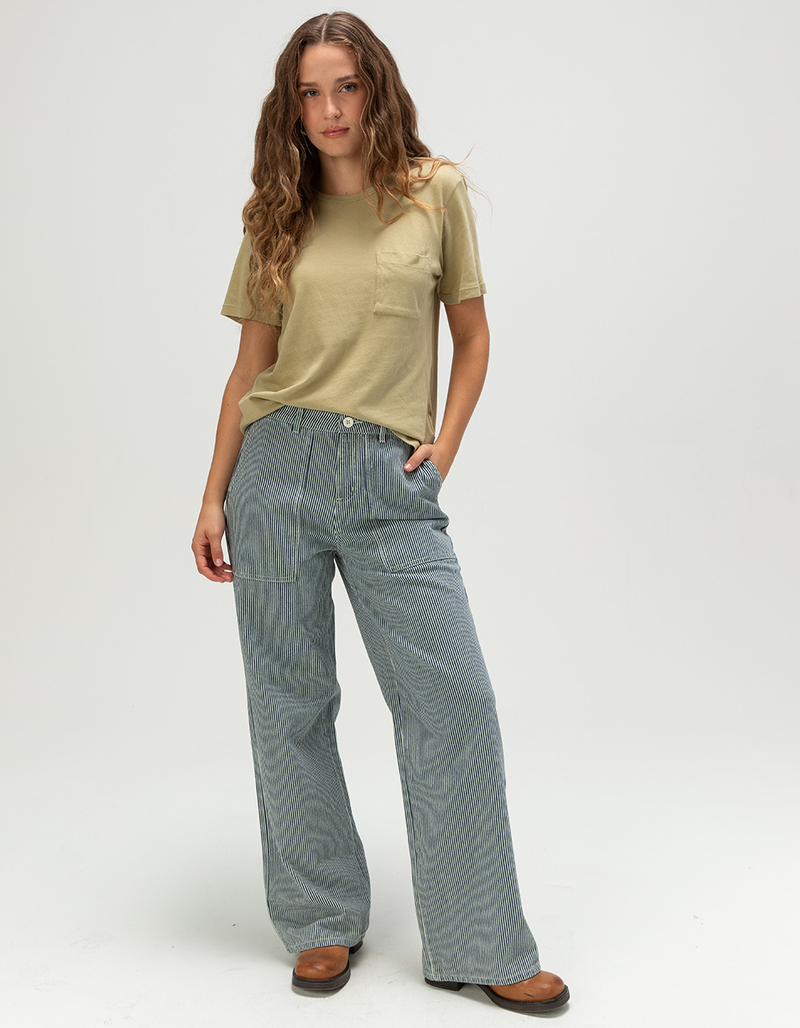 BRIXTON Jane Womens Wide Leg Utility Pants image number 0