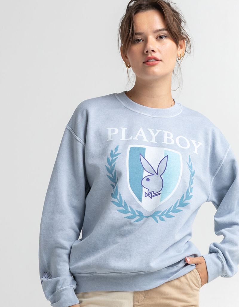 PLAYBOY Collegiate Womens Crewneck Sweatshirt image number 0