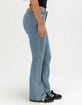 RSQ Womens Pocketless Low Rise Bootcut Jeans image number 3